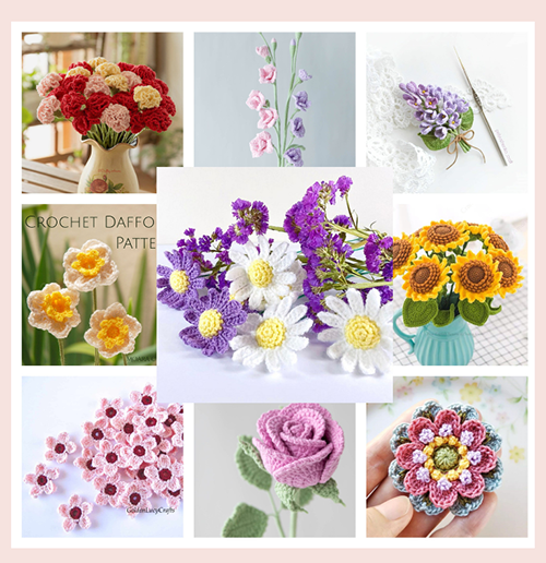 Free Crochet Flower Patterns